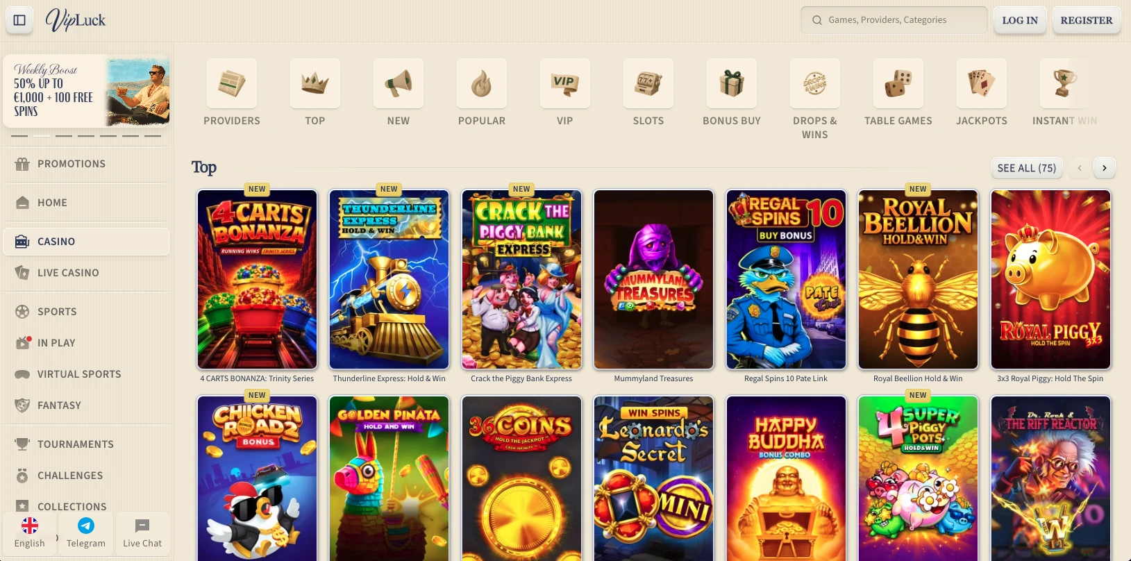 vipluck games